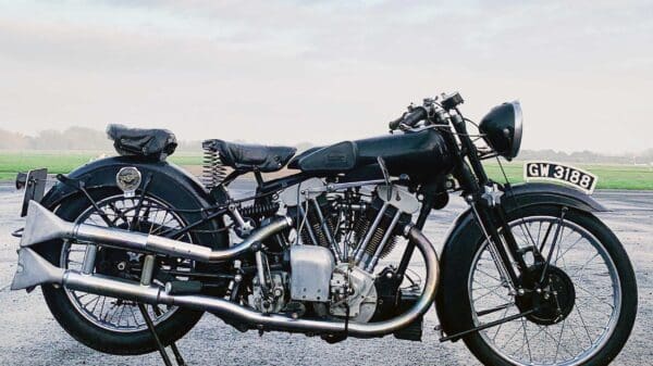 Brough Superior SS100 at Bonhams auction