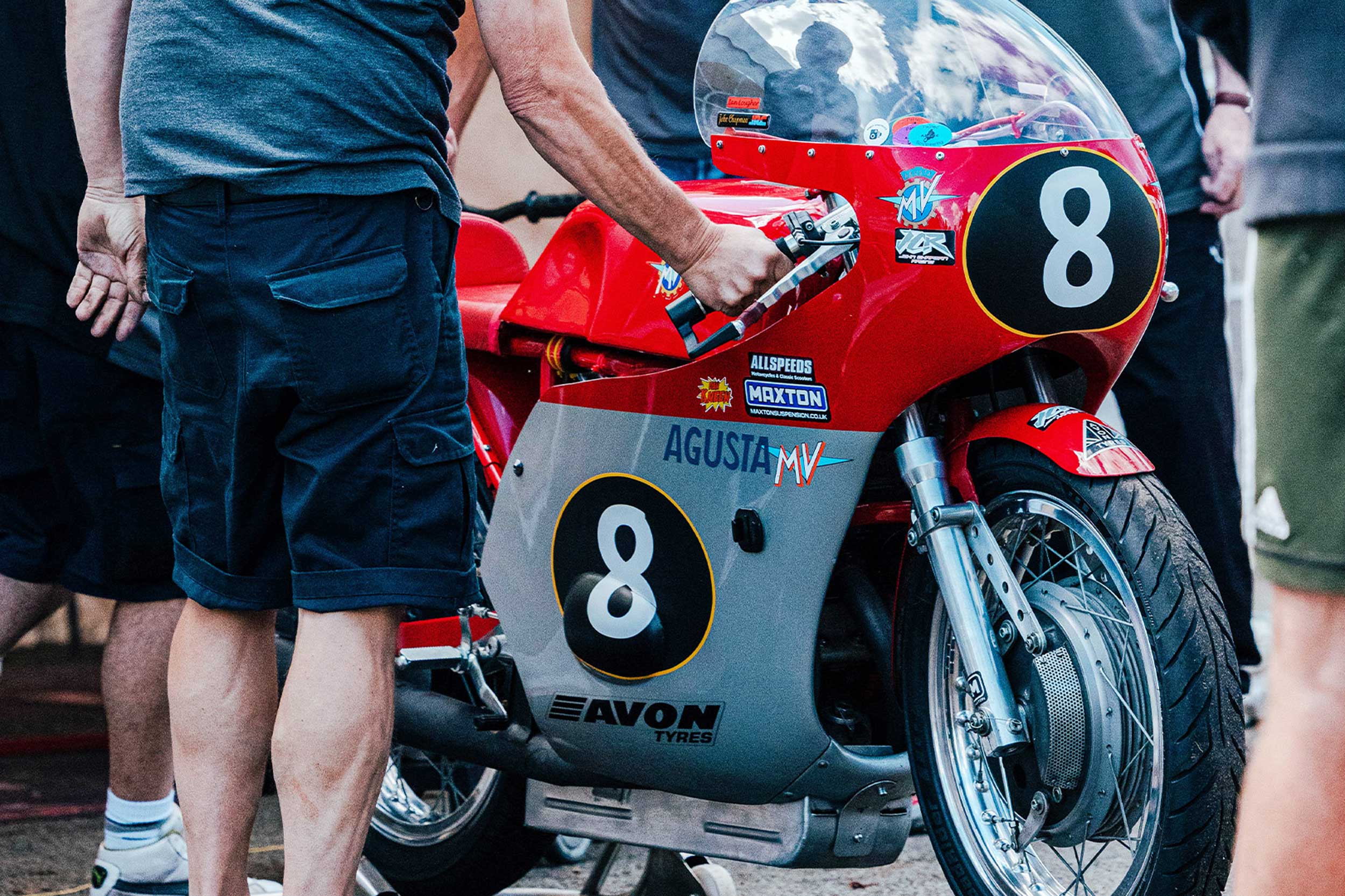 MV Agusta at Manx GP