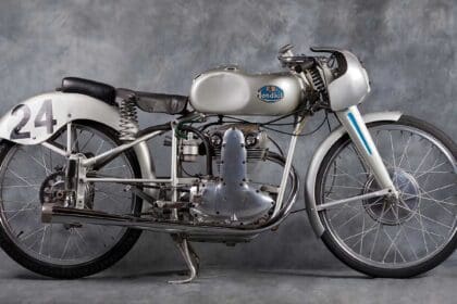 1952 Mondial 125 Monoalbero GP in original unrestored condition, as raced by factory riders and privateers