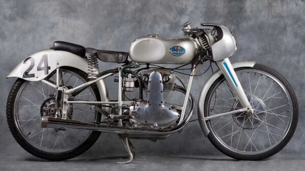 1952 Mondial 125 Monoalbero GP in original unrestored condition, as raced by factory riders and privateers