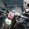 motorcycle L plate