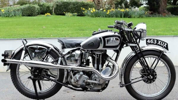 1938 AJS Silver Streak