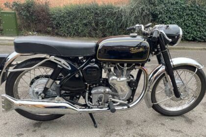 Clearly a classic but what if this 1963 Velocette Venom was fitted with an electric powertrain?