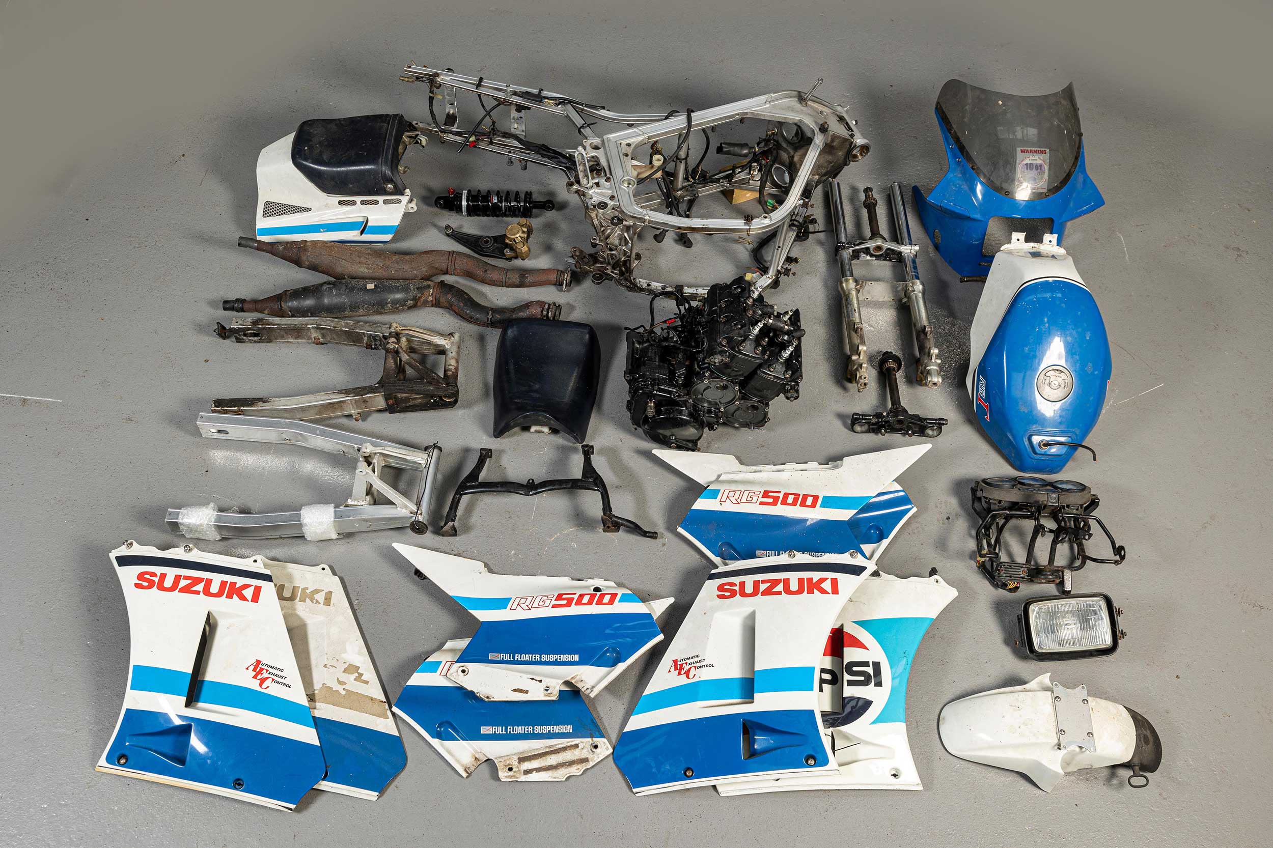 1986 Suzuki RG500 project