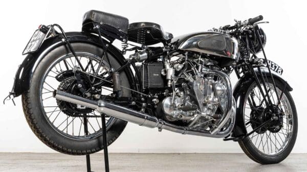 1936 Olympia Motorcycle Show, Factory display machine, 1936 Vincent HRD 998cc Series-A Rapide