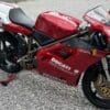 Ducati 916 Carl Fogarty Replica, #105 of the 202 examples produced.