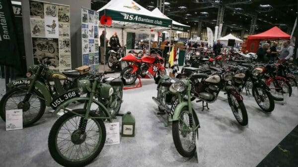 Motorcycles at the Classic Motor Show