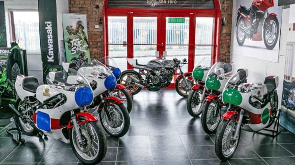 Yamaha racing motorcycle collection coming up for auction