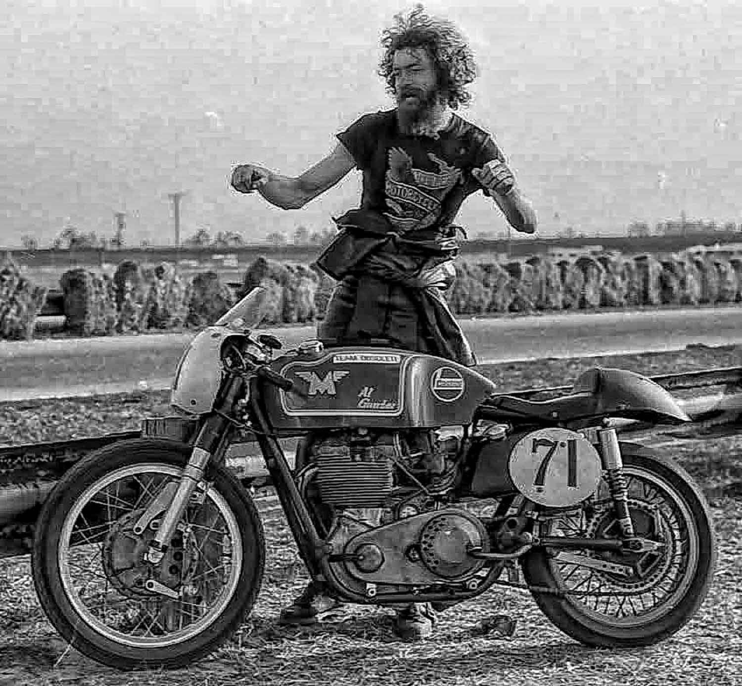 Dave Roper as a young racer